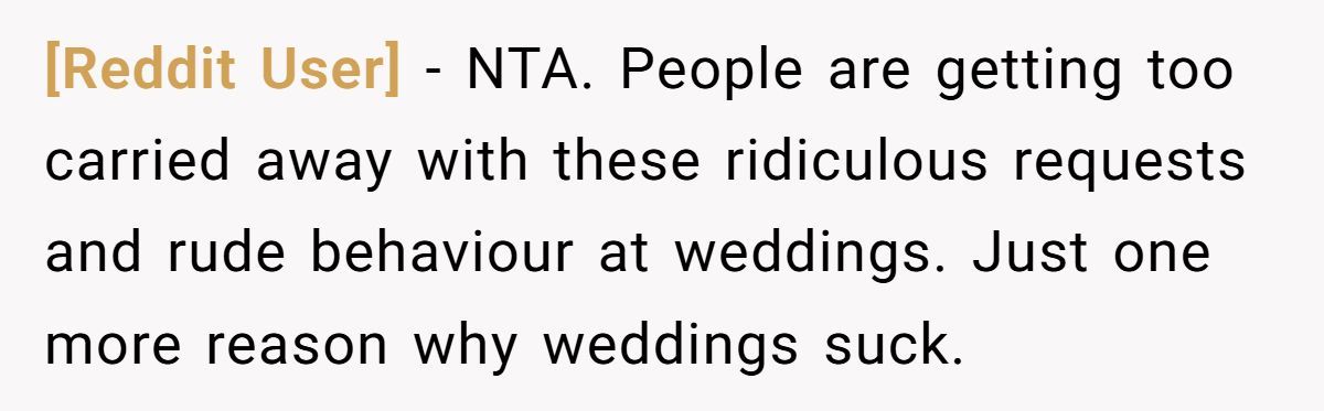 Bride Accuses Teen Guest Of “Stealing The Spotlight” In Sage Green Dress, Demands Her Wear A Baggy Black Sack Or Leave Wedding Generated by Aubtu.biz