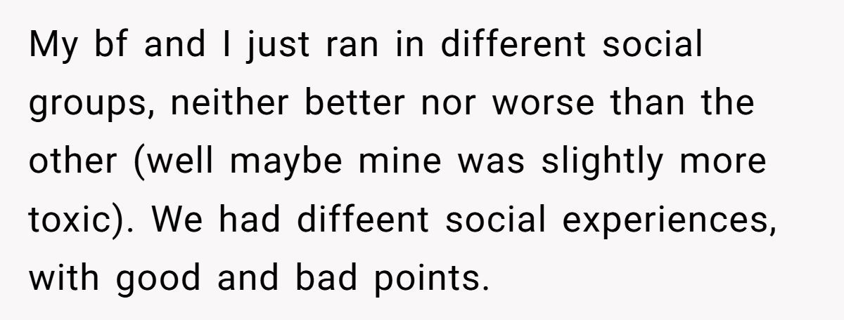 Woman Proves Boyfriend Wrong After He Insists “Nerds” Always Cared About Popular Kids In High School Generated by Aubtu.biz