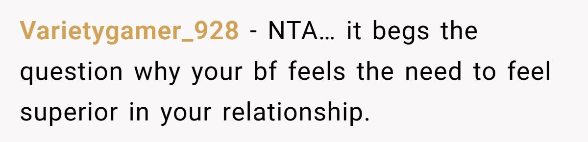 Woman Proves Boyfriend Wrong After He Insists “Nerds” Always Cared About Popular Kids In High School Generated by Aubtu.biz