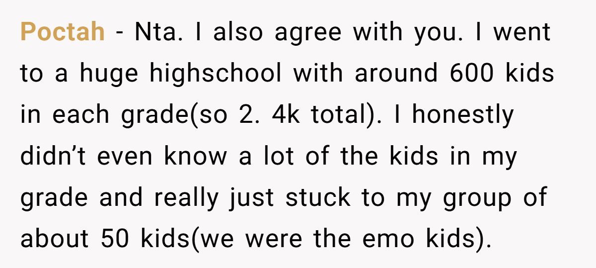 Woman Proves Boyfriend Wrong After He Insists “Nerds” Always Cared About Popular Kids In High School Generated by Aubtu.biz