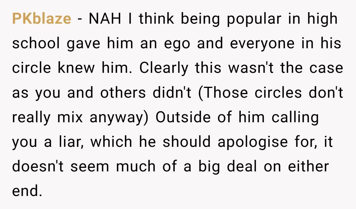 Woman Proves Boyfriend Wrong After He Insists “Nerds” Always Cared About Popular Kids In High School Generated by Aubtu.biz