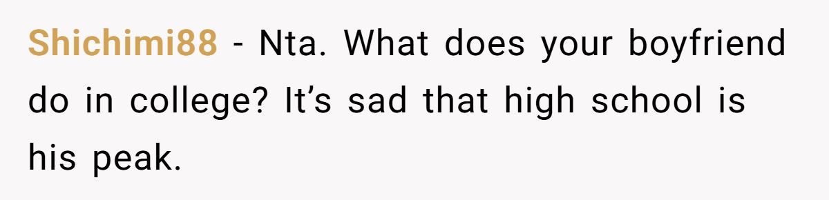 Woman Proves Boyfriend Wrong After He Insists “Nerds” Always Cared About Popular Kids In High School Generated by Aubtu.biz