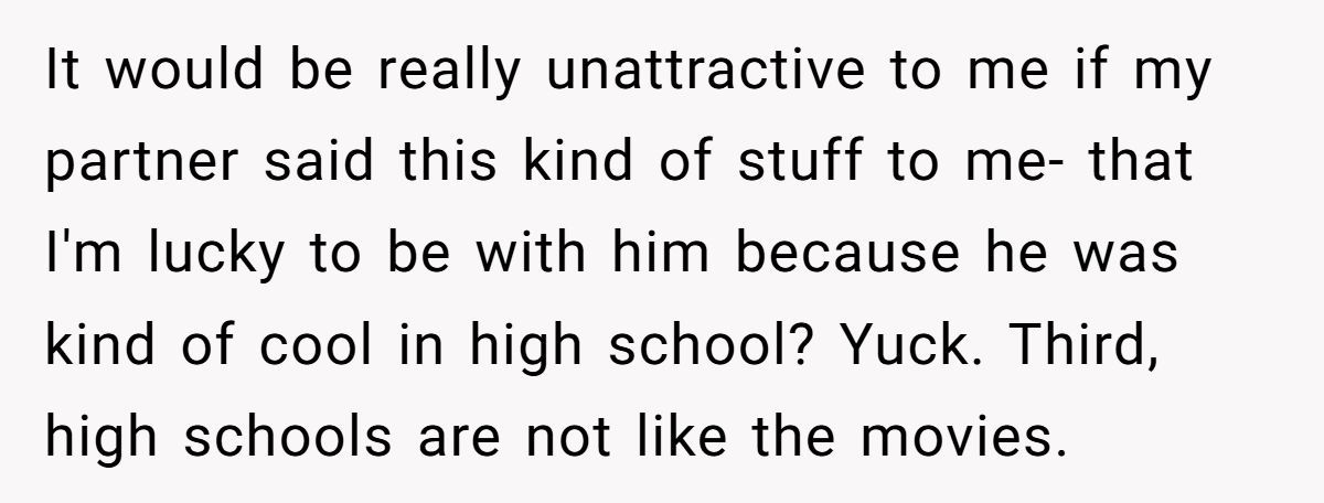 Woman Proves Boyfriend Wrong After He Insists “Nerds” Always Cared About Popular Kids In High School Generated by Aubtu.biz