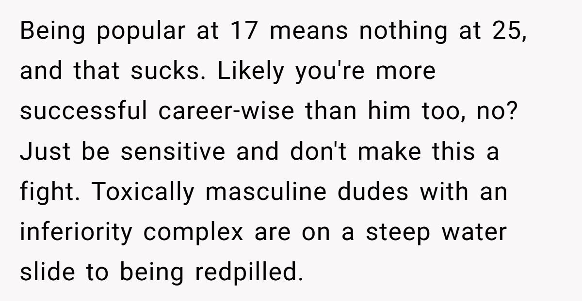 Woman Proves Boyfriend Wrong After He Insists “Nerds” Always Cared About Popular Kids In High School Generated by Aubtu.biz