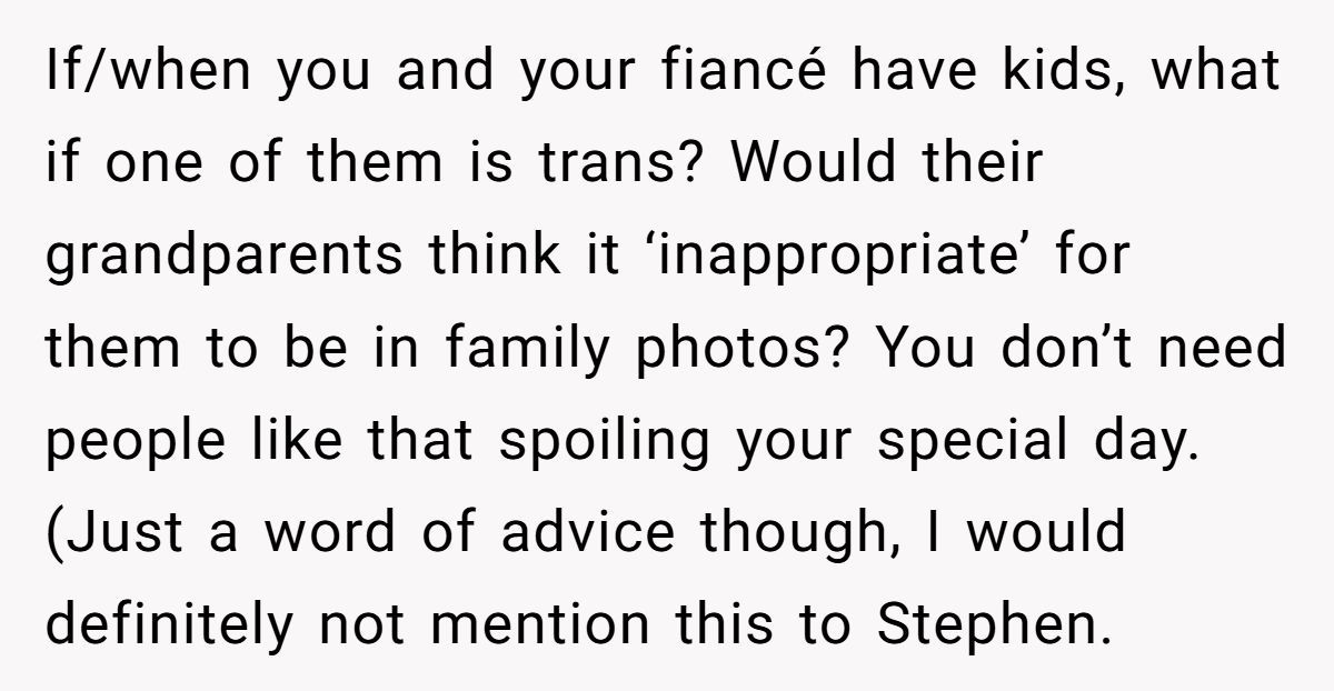 Parents Threaten To Not Attend Daughter’s Wedding Unless She Drops Trans Friend—She Says No Generated by Aubtu.biz