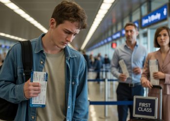 Teen Shocked When Mom Gives Nanny First-Class Seat And Sends Him To Economy