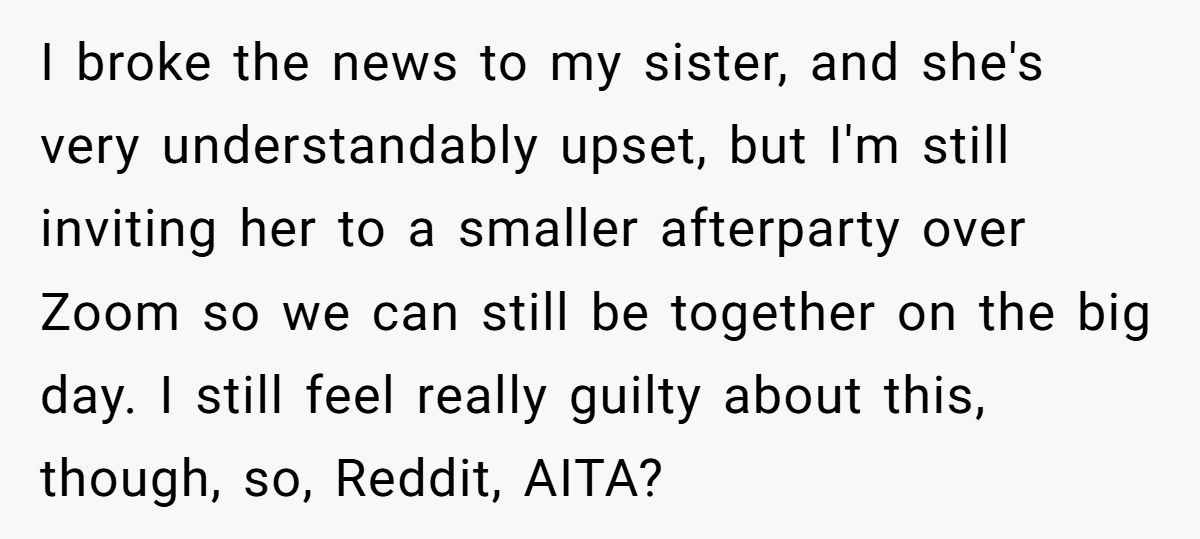 Woman Promises To Support Trans Sister, Then Bans Her From Wedding When Parents Threaten To Pull Wedding Funding Generated by Aubtu.biz