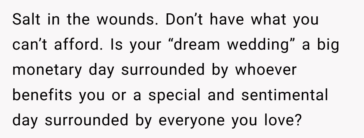 Woman Promises To Support Trans Sister, Then Bans Her From Wedding When Parents Threaten To Pull Wedding Funding Generated by Aubtu.biz