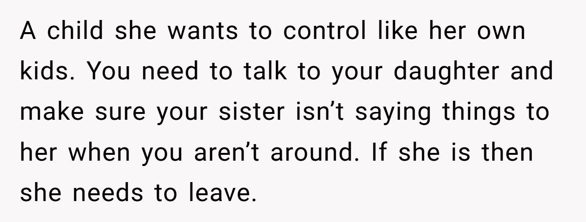 Strict Mom Moves In With Brother After House Flood, Furious When His Daughter Has 'Too Much Freedom' Generated by Aubtu.biz