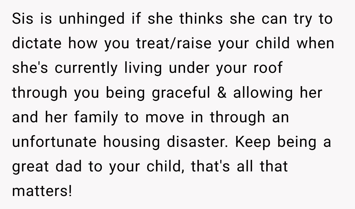 Strict Mom Moves In With Brother After House Flood, Furious When His Daughter Has 'Too Much Freedom' Generated by Aubtu.biz