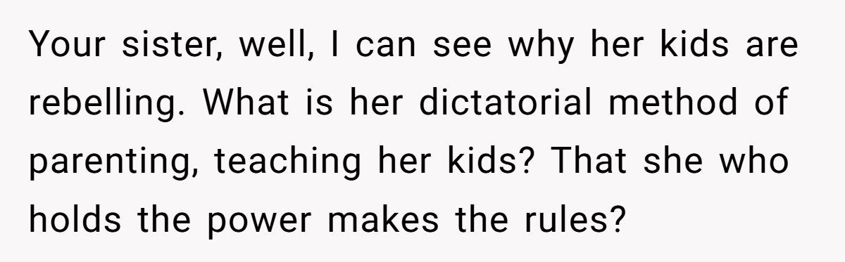 Strict Mom Moves In With Brother After House Flood, Furious When His Daughter Has 'Too Much Freedom' Generated by Aubtu.biz
