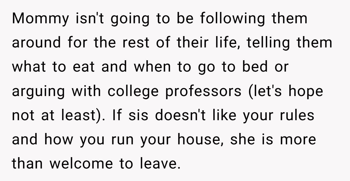 Strict Mom Moves In With Brother After House Flood, Furious When His Daughter Has 'Too Much Freedom' Generated by Aubtu.biz