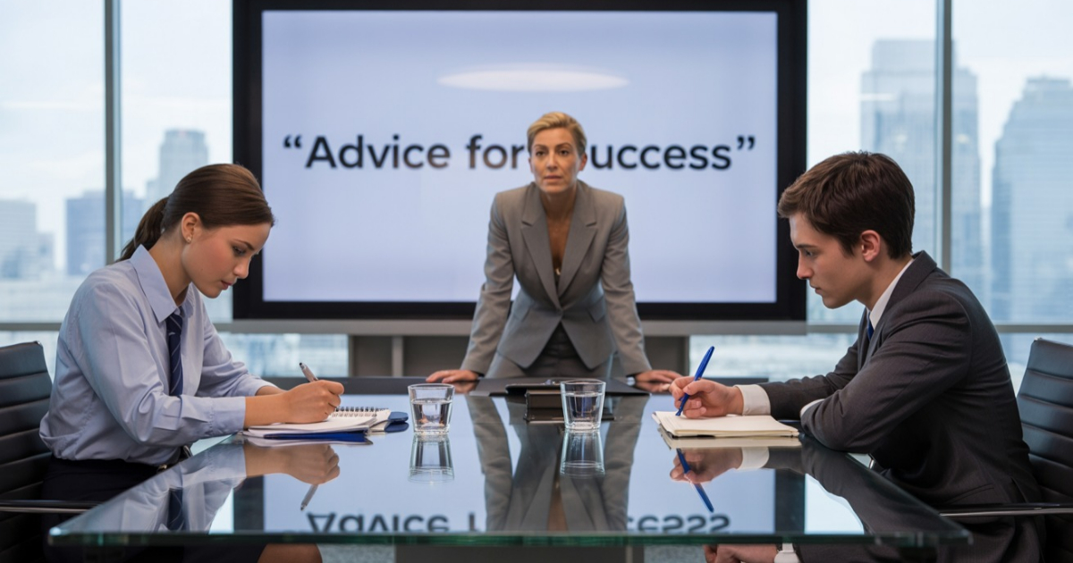 Top Performer Tells New Hires The Secret To Success 