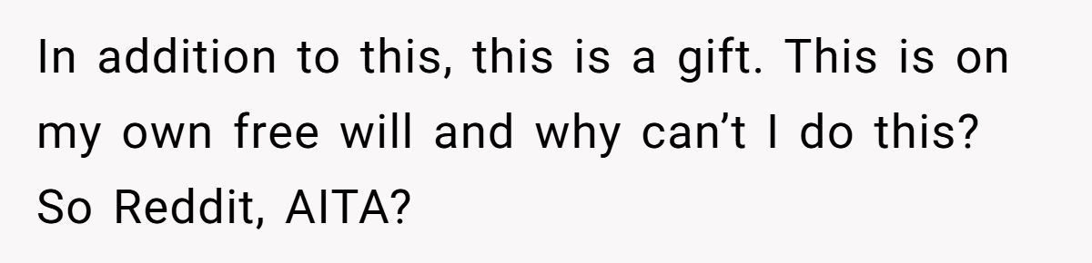 Mom Furious After Woman Gives Her Daughter $2.5M But Only $1.5M To Her Son Generated by Aubtu.biz