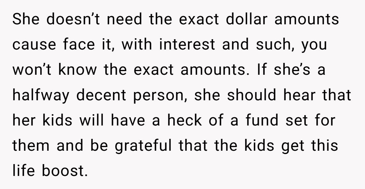 Mom Furious After Woman Gives Her Daughter $2.5M But Only $1.5M To Her Son Generated by Aubtu.biz