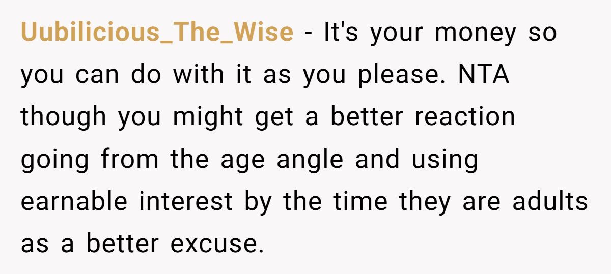 Mom Furious After Woman Gives Her Daughter $2.5M But Only $1.5M To Her Son Generated by Aubtu.biz