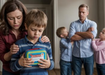 Mom Bans Husband From Driving Diabetic Son To School With His Stepsiblings After They Keep Stealing His Life-Saving Snacks