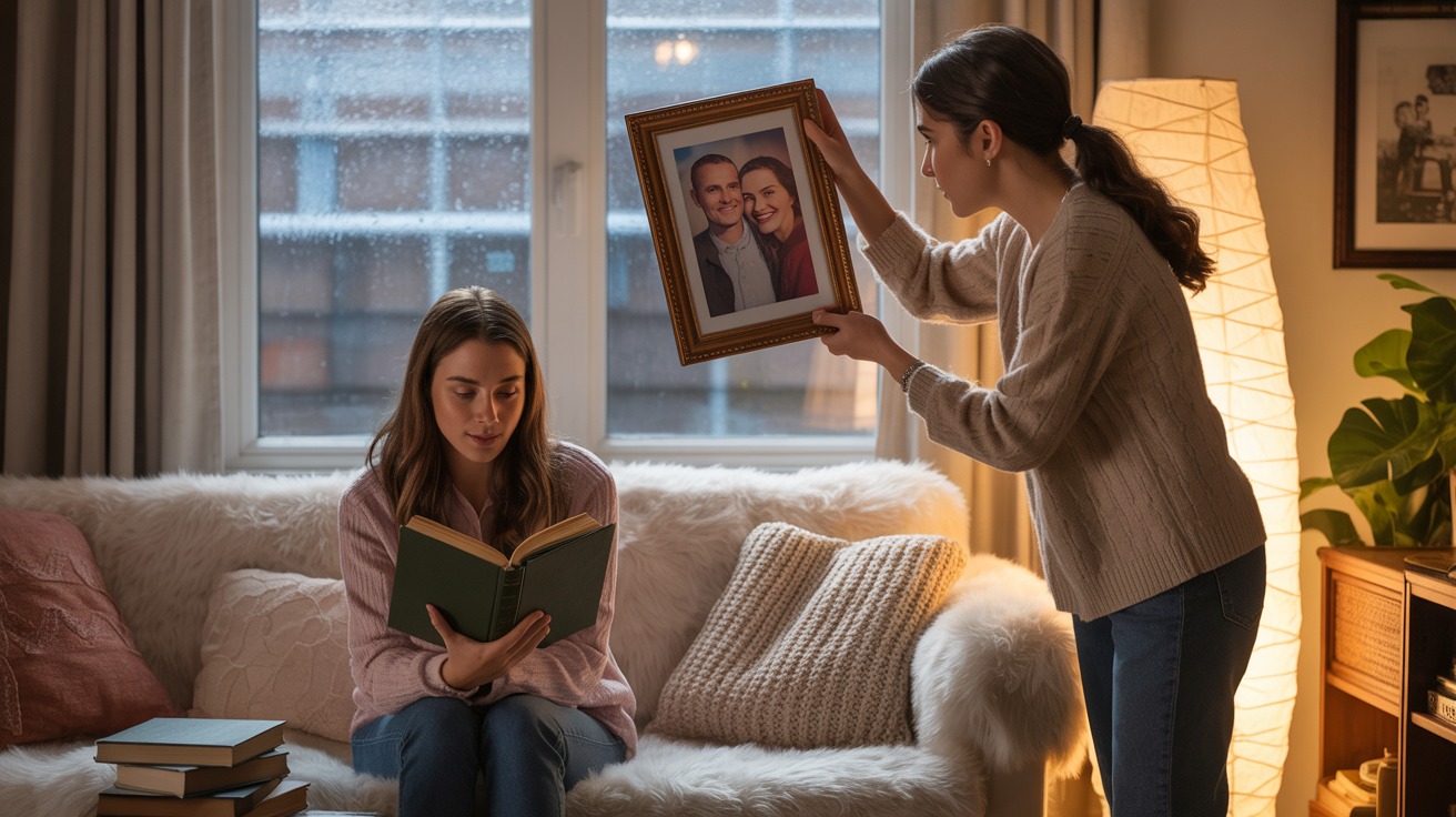 Woman Wonders If She's Wrong For Kicking Her Sister Out Over A Photo Of Her Husband's First Wife