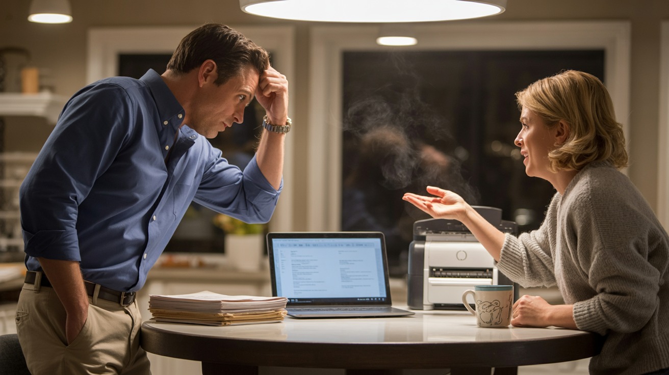 Wife Wants Husband To Print 150-Page Recipe Book On Work Printer, But He Refuses—Is He Wrong?