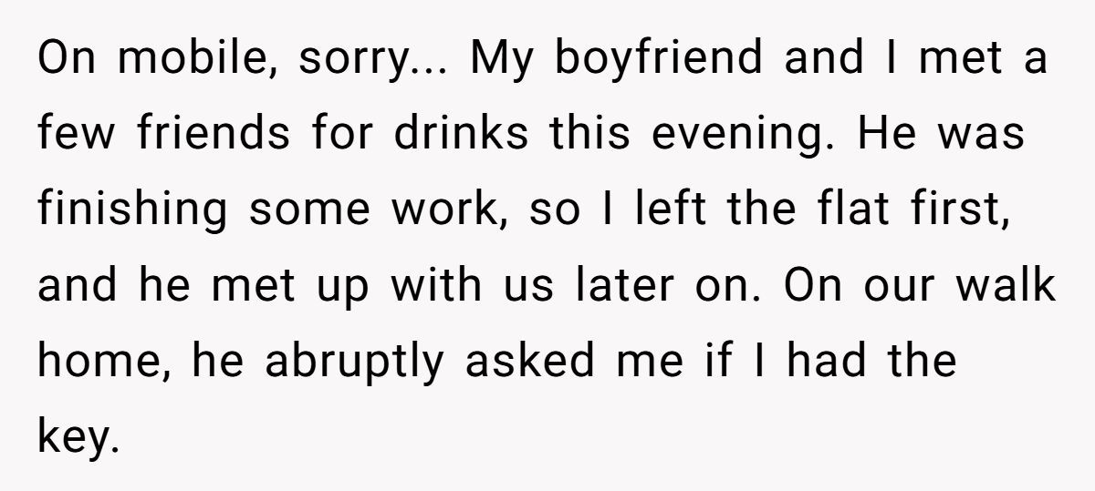 Man Spent 10 Minutes Blaming Girlfriend For Losing The Only Key, Then Revealed It Was A ‘Prank’ Generated by Aubtu.biz