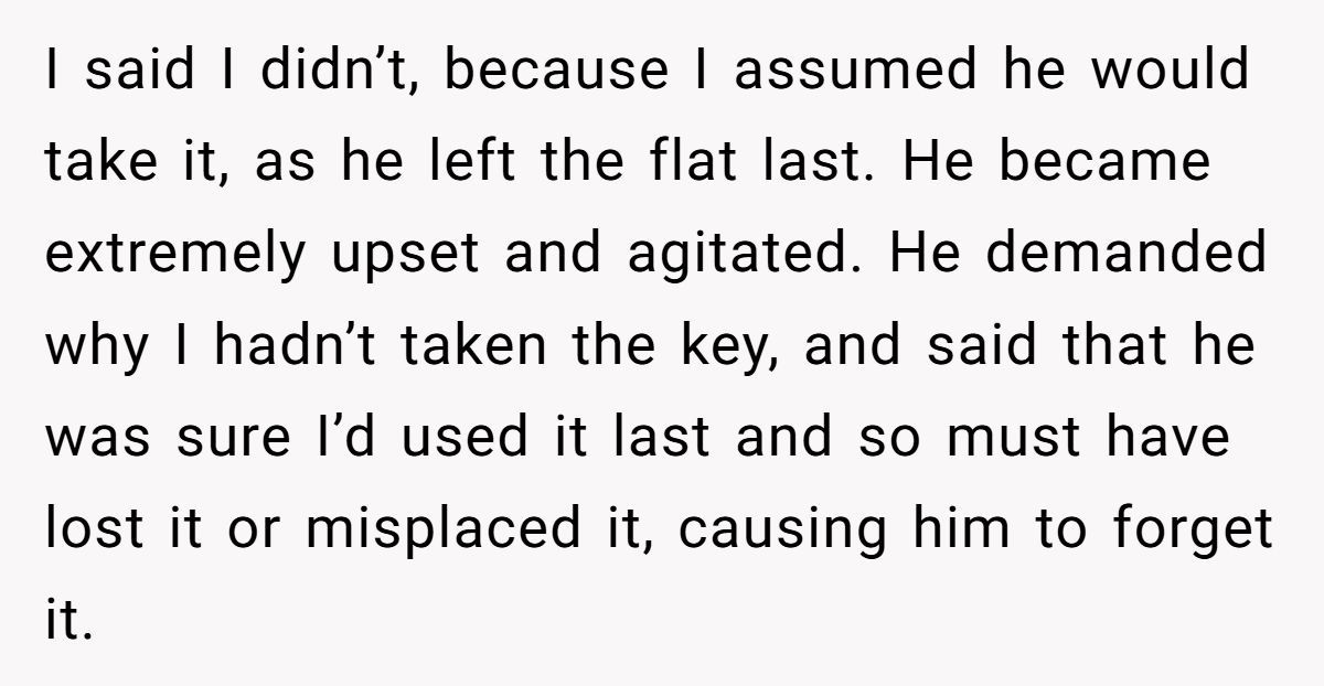Man Spent 10 Minutes Blaming Girlfriend For Losing The Only Key, Then Revealed It Was A ‘Prank’ Generated by Aubtu.biz