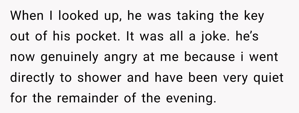 Man Spent 10 Minutes Blaming Girlfriend For Losing The Only Key, Then Revealed It Was A ‘Prank’ Generated by Aubtu.biz