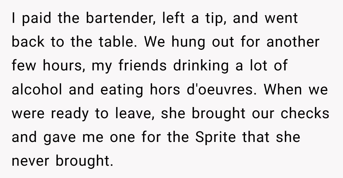 Friends Leave $0 Tip On $300 Bill After Waitress Refuses To Serve One Of Them, Was It Too Harsh? Generated by Aubtu.biz