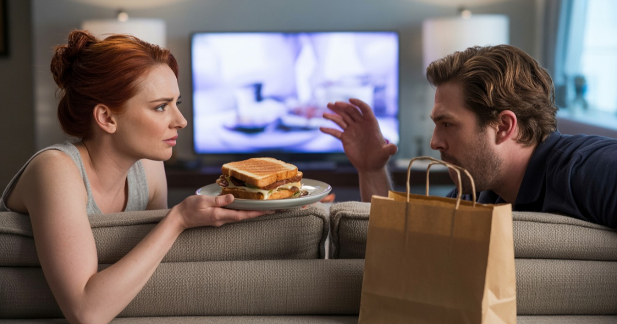 Husband Calls Wife ‘Selfish’ After She Refuses To Share Her Sandwich