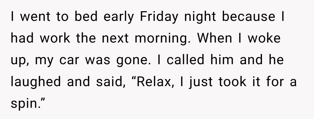 Woman Sends Brother $12K Bill After He Steals And Wrecks Her Dream Car Generated by Aubtu.biz
