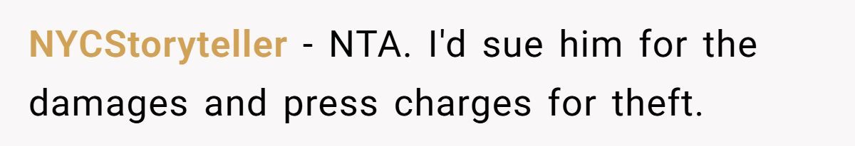 Woman Sends Brother $12K Bill After He Steals And Wrecks Her Dream Car Generated by Aubtu.biz
