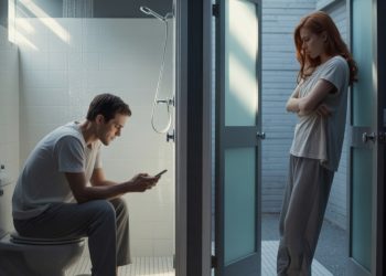 Girlfriend Snaps After Boyfriend Runs Shower For 40 Minutes Just To Poop Girlfriend Snaps After Boyfriend Runs Shower For 40 Minutes Just To Poop