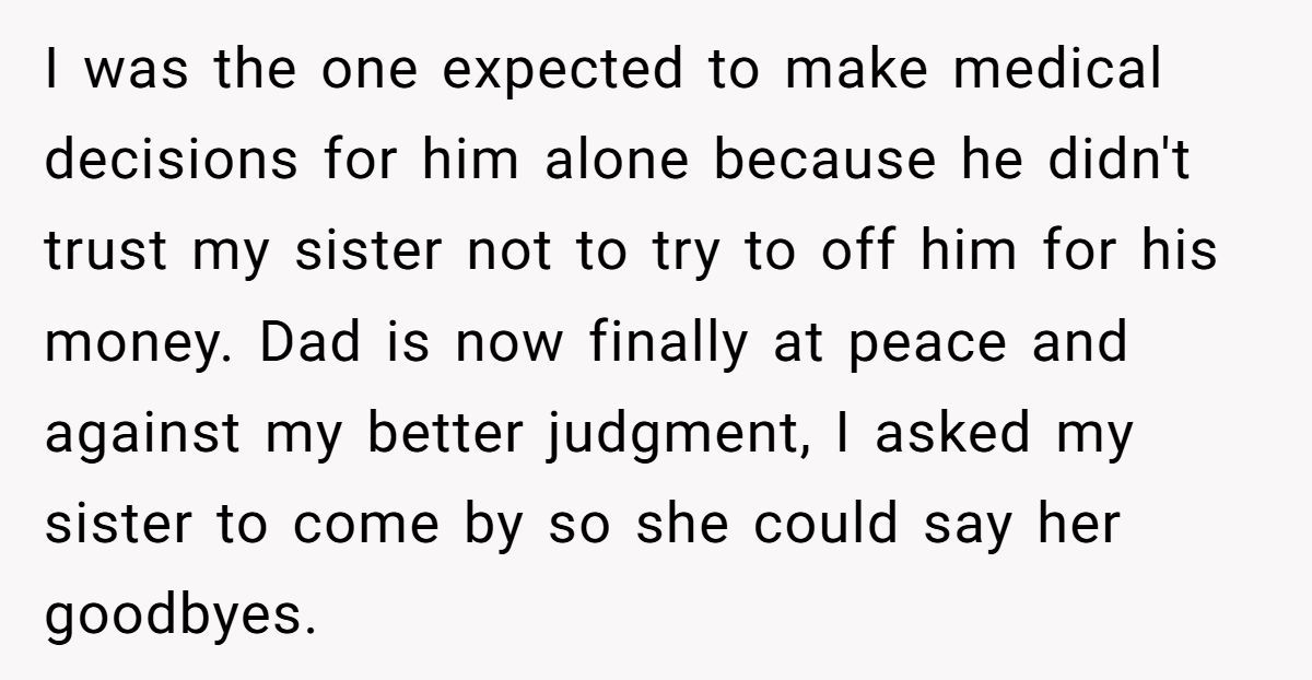 Estranged Sister Explodes After Father Cuts Her Out of Will And Leaves Everything To Younger Daughter Generated by Aubtu.biz