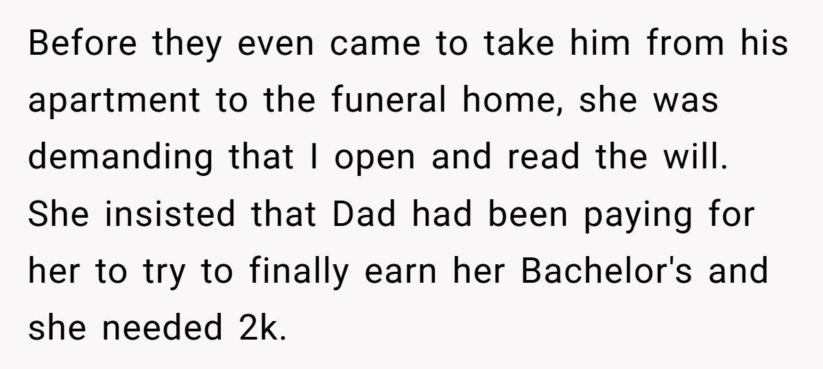 Estranged Sister Explodes After Father Cuts Her Out of Will And Leaves Everything To Younger Daughter Generated by Aubtu.biz