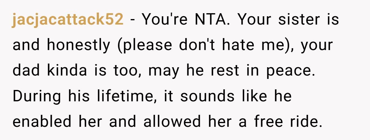 Estranged Sister Explodes After Father Cuts Her Out of Will And Leaves Everything To Younger Daughter Generated by Aubtu.biz