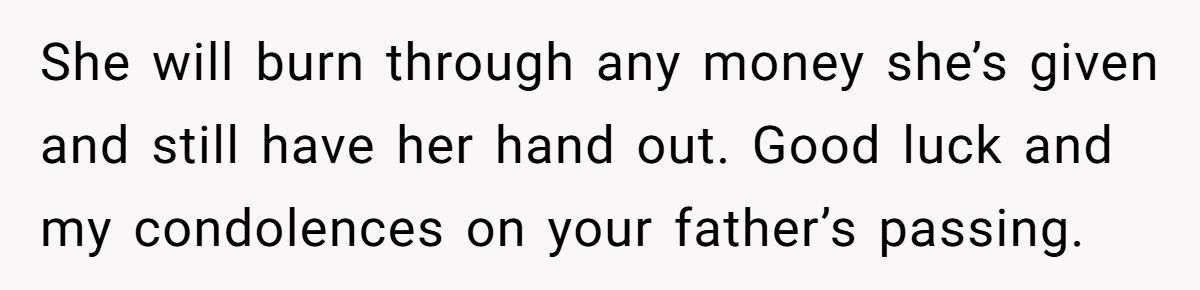 Estranged Sister Explodes After Father Cuts Her Out of Will And Leaves Everything To Younger Daughter Generated by Aubtu.biz