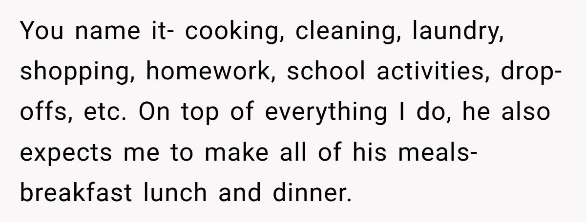 Exhausted Pregnant Mom Refuses To Make Husband’s Meals After He Calls Her A ‘Horrible Wife’ For Not Waiting On Him Hand And Foot Generated by Aubtu.biz