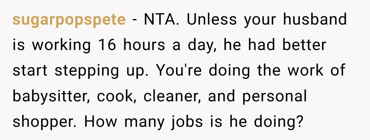 Exhausted Pregnant Mom Refuses To Make Husband’s Meals After He Calls Her A ‘Horrible Wife’ For Not Waiting On Him Hand And Foot Generated by Aubtu.biz