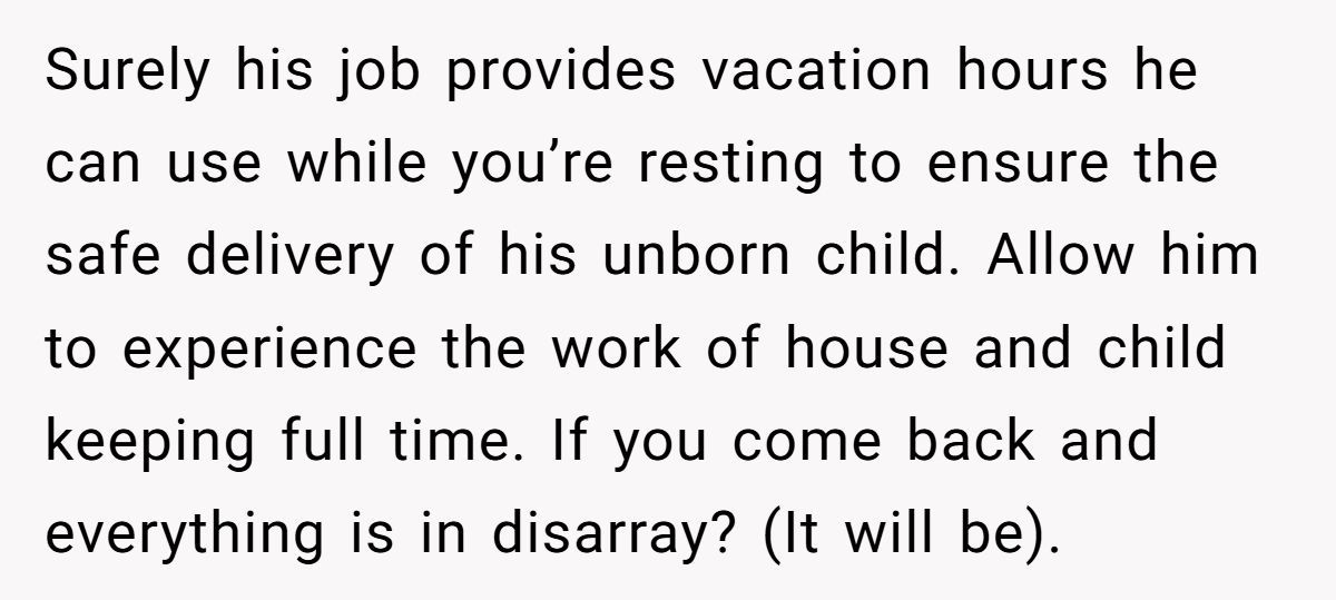 Exhausted Pregnant Mom Refuses To Make Husband’s Meals After He Calls Her A ‘Horrible Wife’ For Not Waiting On Him Hand And Foot Generated by Aubtu.biz