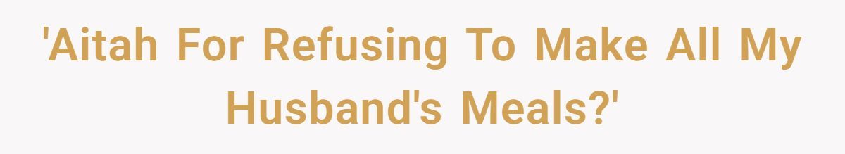 Exhausted Pregnant Mom Refuses To Make Husband’s Meals After He Calls Her A ‘Horrible Wife’ For Not Waiting On Him Hand And Foot Generated by Aubtu.biz