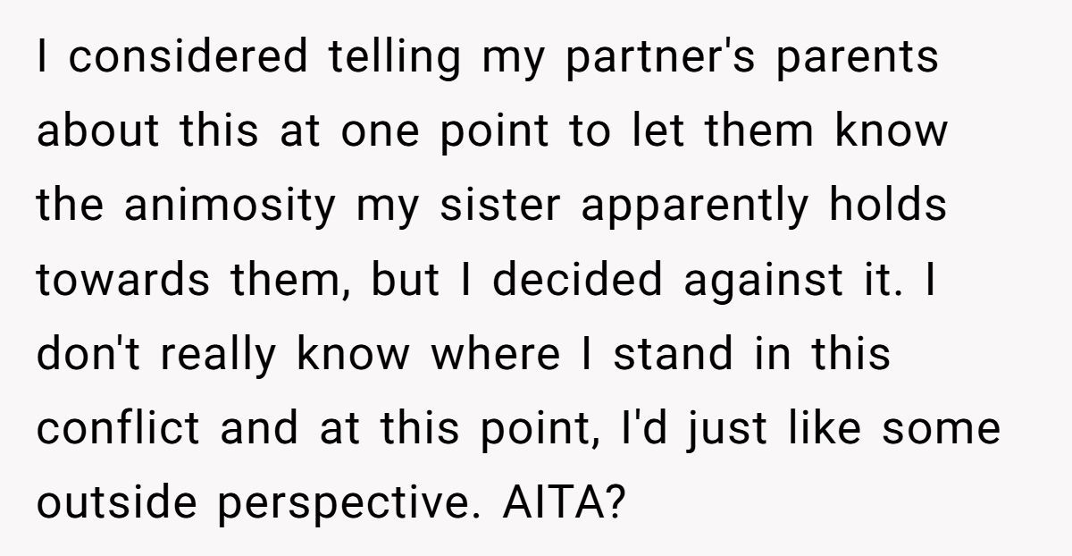 Woman Accuses Sister Of ‘Stealing’ Her In-Laws After Sister Started Dating Her Husband’s Brother Generated by Aubtu.biz