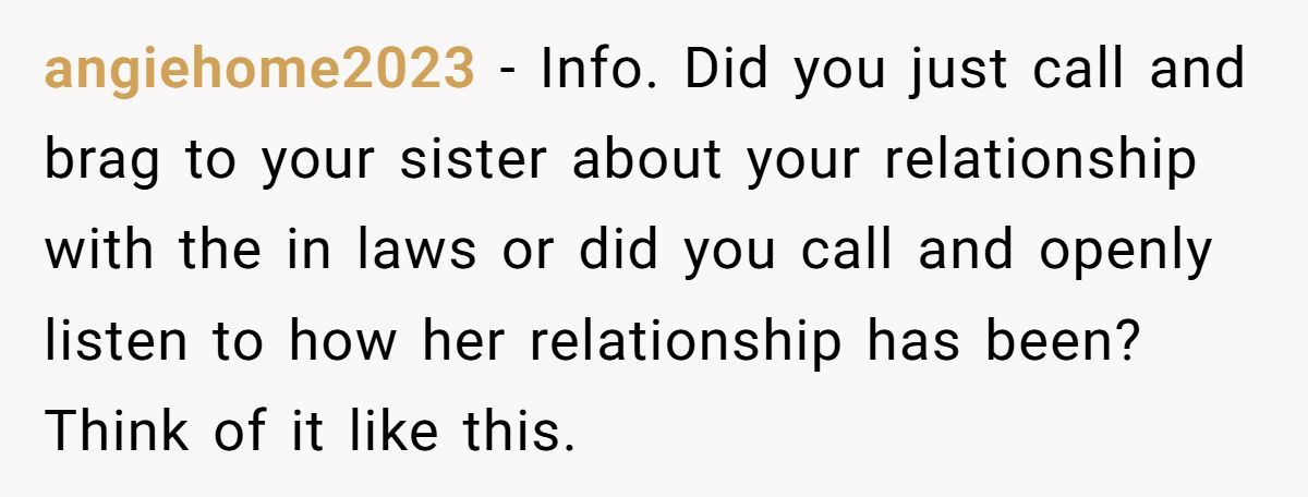 Woman Accuses Sister Of ‘Stealing’ Her In-Laws After Sister Started Dating Her Husband’s Brother Generated by Aubtu.biz