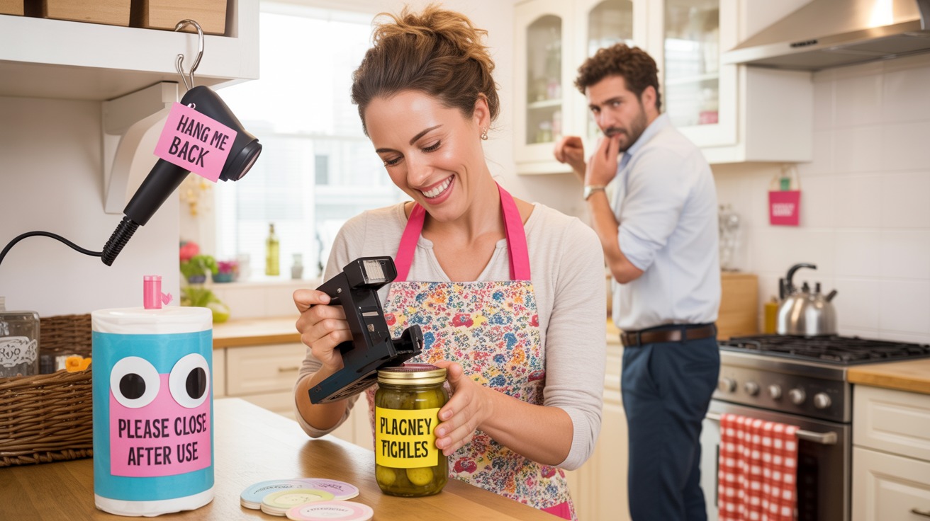 Man Calls Wife Controlling For Labeling Every Item In House To Help Forgetful Husband