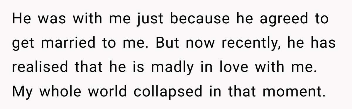 Wife Devastated After Husband Confesses He ‘Only Just Fell In Love’ Three Years Into Their Marriage Generated by Aubtu.biz