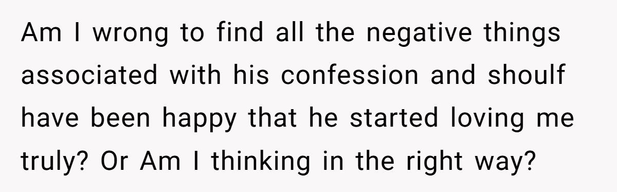 Wife Devastated After Husband Confesses He ‘Only Just Fell In Love’ Three Years Into Their Marriage Generated by Aubtu.biz