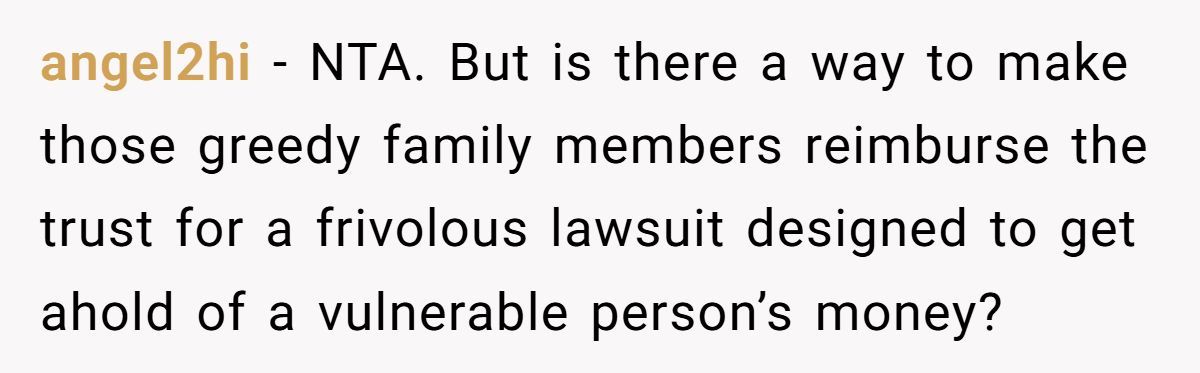 Family Manipulates Disabled Nephew Into Suing Trustee, Now They’re Mad He Won Generated by Aubtu.biz