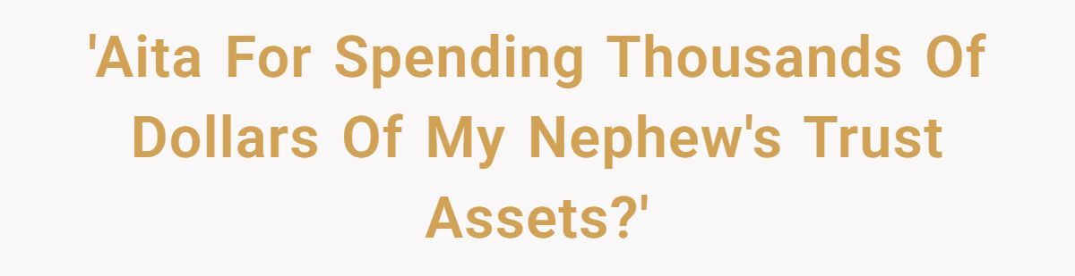 Family Manipulates Disabled Nephew Into Suing Trustee, Now They’re Mad He Won Generated by Aubtu.biz