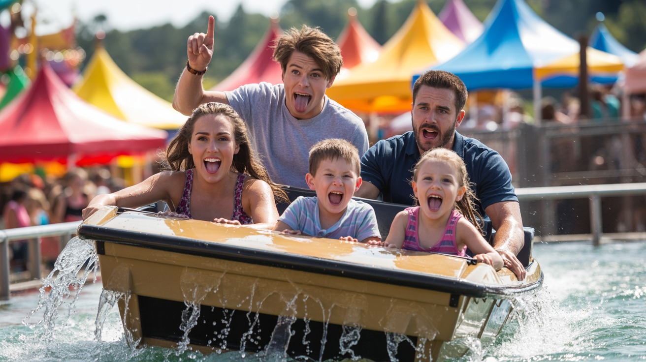 Family Demands Stranger Duck For Their Perfect Ride Picture, He Made Himself The Star