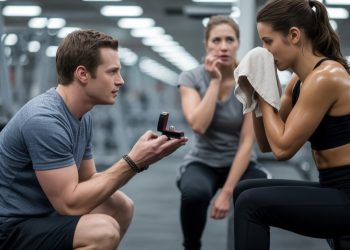 Man Proposes At The Gym, Can’t Figure Out Why His Girlfriend’s Upset