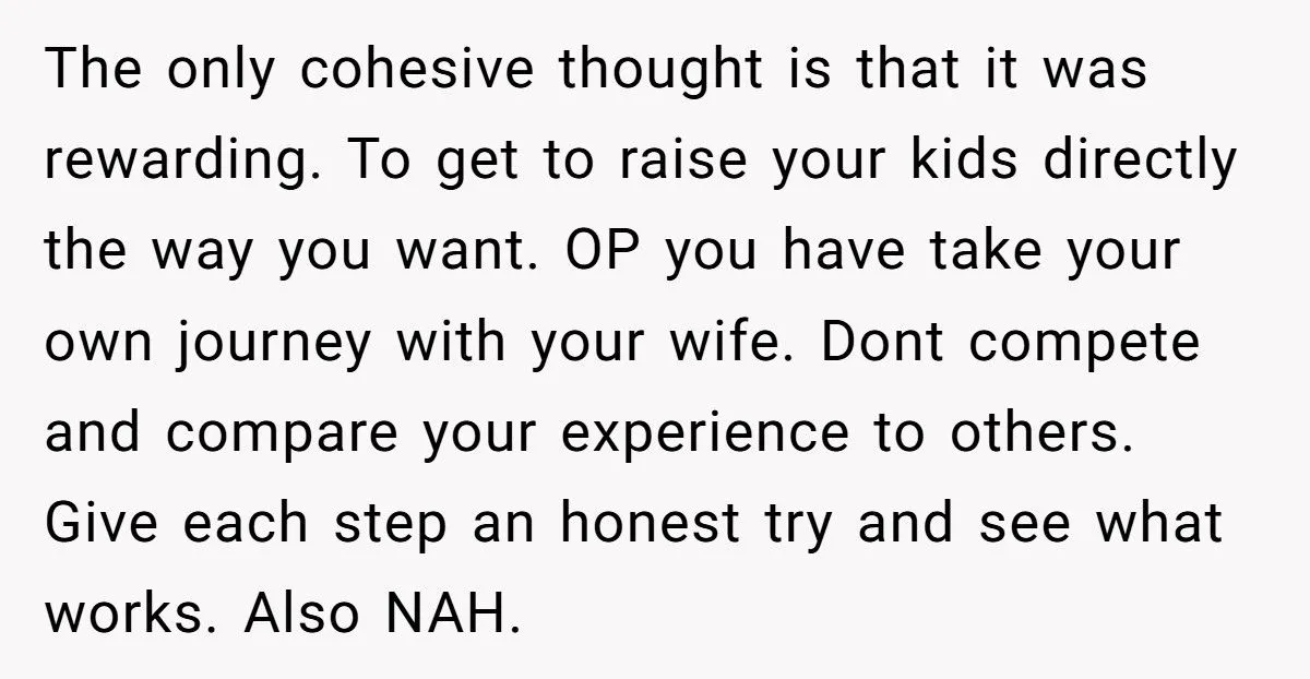 Husband Refuses 50/50 Chores If Wife Quits Job To Stay Home With Kids Generated by Aubtu.biz