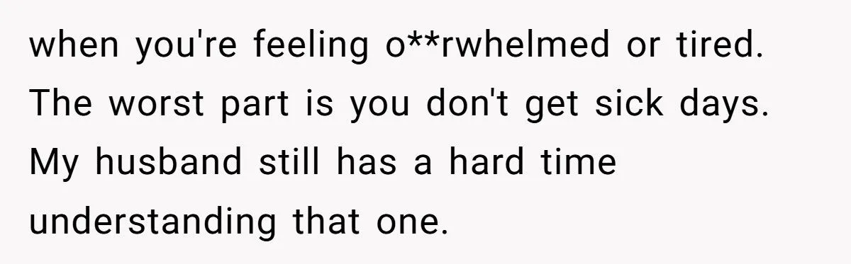 Husband Refuses 50/50 Chores If Wife Quits Job To Stay Home With Kids Generated by Aubtu.biz